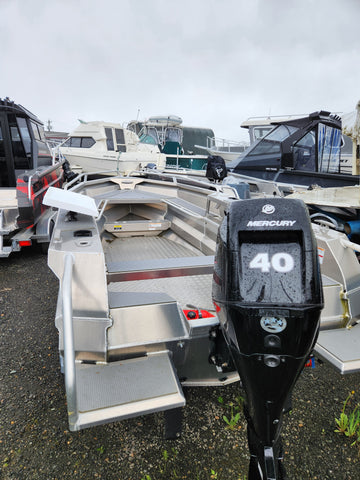 Stabicraft 1450 Explorer w/ 40hp Mercury Tiller & Trailer