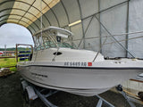 REDUCED $7.5k!  Pre-Owned CLEAN! 2301 Striper w/ 300HP Mercury