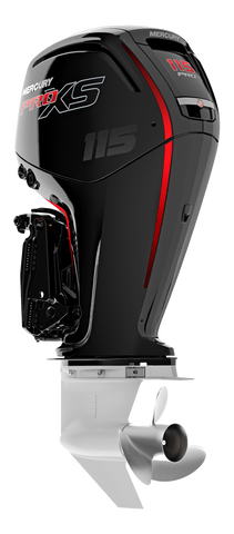 Mercury 115hp ProXS (High-Output) Command Thrust Outboard | Remote Mechanical, Electric Start, 25" Shaft | 115EXLPT