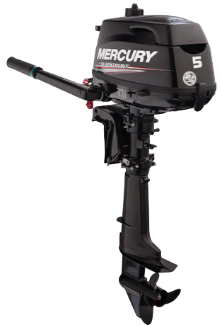 Mercury 5hp Outboard | Tiller, Manual Start, 15" Shaft | 5MH